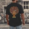 History Month Afro Book Lover Women Girls Librarian Men's Back Print T-Shirt History Month Afro Book Lover Women Girls Librarian Men's Back Print T-Shirt