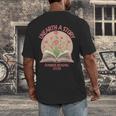 Unearth a Story 2026 Summer Reading Program Flowers Book Men's Back Print T-Shirt Unearth a Story 2026 Summer Reading Program Flowers Book Men's Back Print T-Shirt