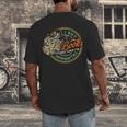 Vintage I Buy Books Like I'm Immortal Skeleton Reading Book Men's Back Print T-Shirt Vintage I Buy Books Like I'm Immortal Skeleton Reading Book Men's Back Print T-Shirt