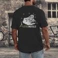 Vintage Hotel Matchbook Astro Motels 50s Retro Spaceman Men's Back Print T-Shirt Vintage Hotel Matchbook Astro Motels 50s Retro Spaceman Men's Back Print T-Shirt