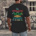 Vintage Librarian Book Reader Library Book Reading Men's Back Print T-Shirt