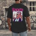 Vintage Movie Horror Poster Comic Book Graphic Film Night Men's Back Print T-Shirt