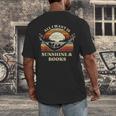 All I Want Is Sunshine & Books Summer Reading Men's Back Print T-Shirt All I Want Is Sunshine & Books Summer Reading Men's Back Print T-Shirt