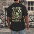 Weird Teachers Build Character Frog Reading Book Librarian Men's Back Print T-Shirt Weird Teachers Build Character Frog Reading Book Librarian Men's Back Print T-Shirt