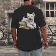 West Highland Terrier Books Dog Breed Westie For Men Women Kids Men's Back Print T-Shirt West Highland Terrier Books Dog Breed Westie For Men Women Kids Men's Back Print T-Shirt