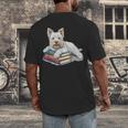 West Highland Terrier Books Dog Breed Westie Men's Back Print T-Shirt West Highland Terrier Books Dog Breed Westie Men's Back Print T-Shirt
