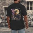 Whimsical Book Fairy Reading Bookish Fairycore Men's Back Print T-Shirt