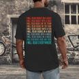 I Will Read Books On A Boat Kids Reading Men's Back Print T-Shirt