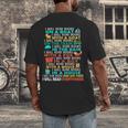I Will Read Books On A Boat Kids Reading Read Books Men's Back Print T-Shirt