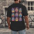 Witches Reading Books Halloween Cute Teens Kids Men's Back Print T-Shirt Witches Reading Books Halloween Cute Teens Kids Men's Back Print T-Shirt