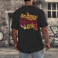 In My Wizard Era Groovy Bookish Fantasy Reader Book Lover Men's Back Print T-Shirt In My Wizard Era Groovy Bookish Fantasy Reader Book Lover Men's Back Print T-Shirt