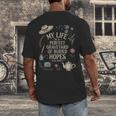 Women's Dramatic Book Lover Quote Men's Back Print T-Shirt