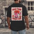 Women's Read Your Heart Out Groovy Bookish Valentine Day Women Girls Men's Back Print T-Shirt Women's Read Your Heart Out Groovy Bookish Valentine Day Women Girls Men's Back Print T-Shirt