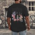 Wonderland Garden & Vintage Textbook Men's Back Print T-Shirt Wonderland Garden & Vintage Textbook Men's Back Print T-Shirt