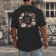 Xmas Tis The Season To Be Reading Books Pajamas Men's Back Print T-Shirt