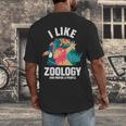 Zoologist Scientist Wildlife Biologist Zoology Introverted Men's Back Print T-Shirt Zoologist Scientist Wildlife Biologist Zoology Introverted Men's Back Print T-Shirt