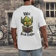 100 Book Goblin Cute Book Reader And Library Lover Men's Back Print T-Shirt