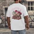 63rd Birthday Chapter 63 Birthday Shirt Women Book Lover Premium Men's Back Print T-Shirt