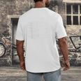 Abibliophobia Reading Bookworm Men's Back Print T-Shirt Abibliophobia Reading Bookworm Men's Back Print T-Shirt