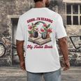 Audiobook Lover Bookish Shhh I'm Listening My Audio Book Men's Back Print T-Shirt