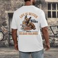 Belgian Malinois Dog Breed Life Is Better With Books And a Men Women Kids Men's Back Print T-Shirt