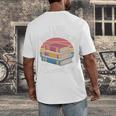 I Like Big Books Cannot Lie Librarian Reading Teacher Men's Back Print T-Shirt