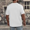 The Book Was Better Typewriter Style Book Lover Premium Tri-Blend Men's Back Print T-Shirt