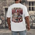 My Book Club Reads Between The Wines Book Club Reading Men's Back Print T-Shirt My Book Club Reads Between The Wines Book Club Reading Men's Back Print T-Shirt