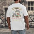 Book Lover Cute Cat Coffee Just 1 More Chapter Cozy Reading Men's Back Print T-Shirt Book Lover Cute Cat Coffee Just 1 More Chapter Cozy Reading Men's Back Print T-Shirt