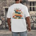 Book Lover Librarian Reading Library Readers Premium Tri-Blend Men's Back Print T-Shirt