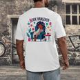 Book Lover Graphic Tee Book Hangover Premium Tri-Blend Men's Back Print T-Shirt