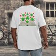 Book With Shamrocks Librarian Saint Patrick's Day Kids Men's Back Print T-Shirt Book With Shamrocks Librarian Saint Patrick's Day Kids Men's Back Print T-Shirt