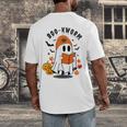 Book Worm Halloween Costume For Book Lovers Men's Back Print T-Shirt Book Worm Halloween Costume For Book Lovers Men's Back Print T-Shirt
