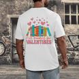 All Booked For Valentines Book Lover Valentine's Day Men's Back Print T-Shirt