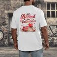 All Booked For Valentines Cute Book Lover Quote Men's Back Print T-Shirt All Booked For Valentines Cute Book Lover Quote Men's Back Print T-Shirt
