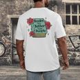 Books Are Better Than People Bookworm Librarian Reader Men's Back Print T-Shirt