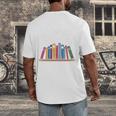 Books The Original Handheld Device Book Lovers Men's Back Print T-Shirt