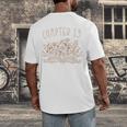Chapter 13th Birthday Bookworm 13 Years Old For Book Lovers Men's Back Print T-Shirt Chapter 13th Birthday Bookworm 13 Years Old For Book Lovers Men's Back Print T-Shirt
