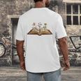 Chapter 21 Years Old 21st Birthday Wildflower Book Lover Premium Tri-Blend Men's Back Print T-Shirt Chapter 21 Years Old 21st Birthday Wildflower Book Lover Premium Tri-Blend Men's Back Print T-Shirt