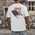 Christian Quote Holy Bible Crack This Book Not Drugs Men's Back Print T-Shirt Christian Quote Holy Bible Crack This Book Not Drugs Men's Back Print T-Shirt