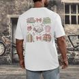 Christmas Book Lover Reading Reader Men Women Kids Xmas Men's Back Print T-Shirt Christmas Book Lover Reading Reader Men Women Kids Xmas Men's Back Print T-Shirt