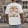 Christmas Smut Book On The Naughty List For Reading Smut Men's Back Print T-Shirt