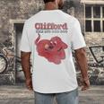 Clifford The Big Red Dog Clifford And Emily Book Cover Men's Back Print T-Shirt Clifford The Big Red Dog Clifford And Emily Book Cover Men's Back Print T-Shirt