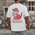Clifford The Big Red Dog Let's Read Together Vintage Book Men's Back Print T-Shirt Clifford The Big Red Dog Let's Read Together Vintage Book Men's Back Print T-Shirt
