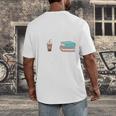 Coffee And Books Men's Back Print T-Shirt