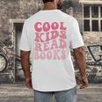 Cool Kids Read Books Library Book Reader Book Nerd Men's Back Print T-Shirt Cool Kids Read Books Library Book Reader Book Nerd Men's Back Print T-Shirt