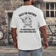 Cowboy Frog Overstimulated Western Meme Introverts Men's Back Print T-Shirt