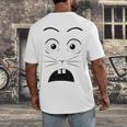 Creepy Carrots Halloween Book Character Costume Men's Back Print T-Shirt