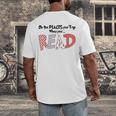 Cute Read Reading Day Book Lovers Teachers Students Kids Men's Back Print T-Shirt