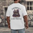 Dark Romance Book Emotionally Attached Fictional Characters Men's Back Print T-Shirt Dark Romance Book Emotionally Attached Fictional Characters Men's Back Print T-Shirt